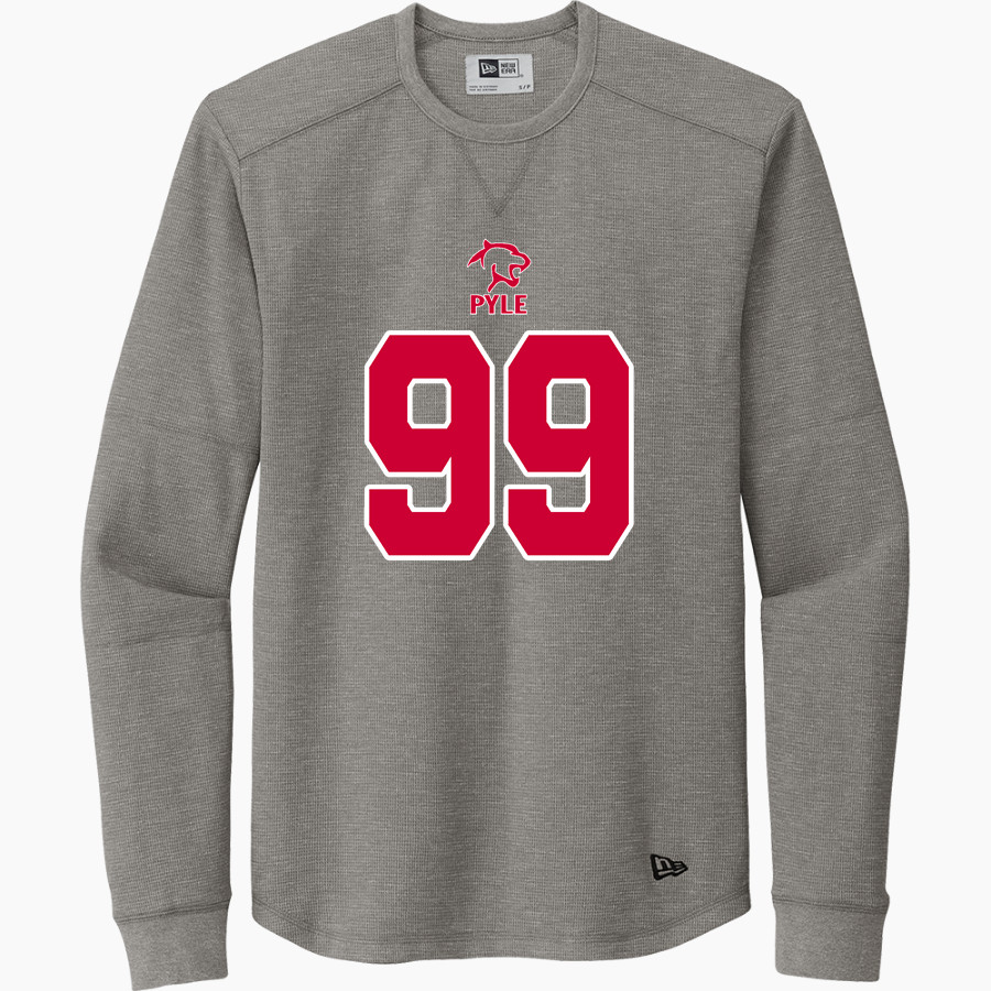 Pyle Panthers <span class="pdp-name-mascot">Pyle Middle School Panthers</span> New Era Thermal Long Sleeve Tee