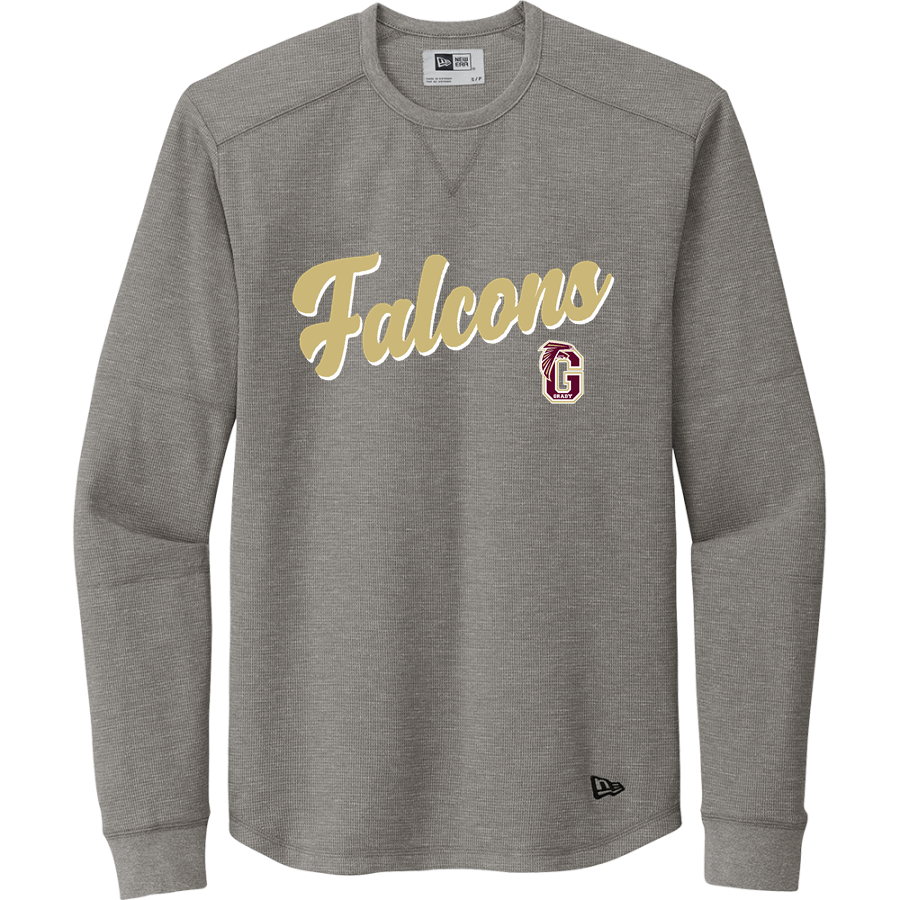 WM E GRADY VOC TECH SCHOOL FALCONS <span class="pdp-name-mascot">GRADY HIGH SCHOOL FALCONS</span> New Era Thermal Long Sleeve Tee