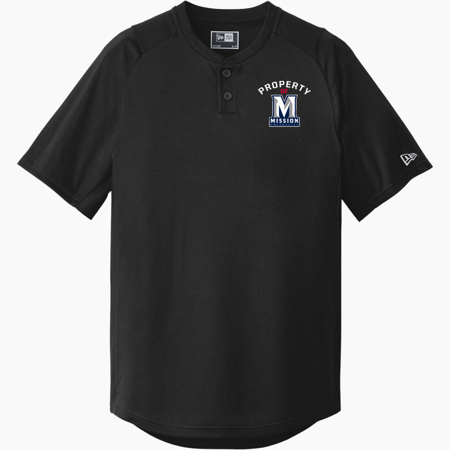 Mission University Mission University New Era Men's Diamond Era 2-Button Jersey