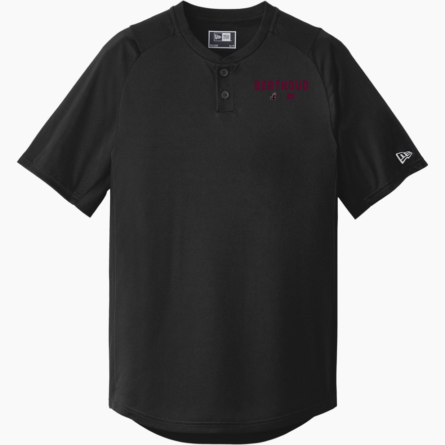 BERTHOUD HIGH SCHOOL SPARTANS New Era Men's Diamond Era 2-Button Jersey