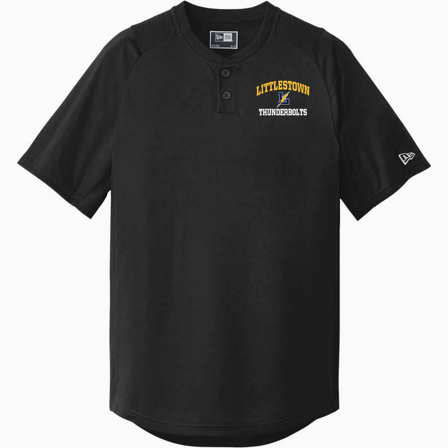 LITTLESTOWN HIGH SCHOOL THUNDERBOLTS <span class="pdp-name-mascot">LITTLESTOWN THUNDERBOLTS</span> New Era Men's Diamond Era 2-Button Jersey