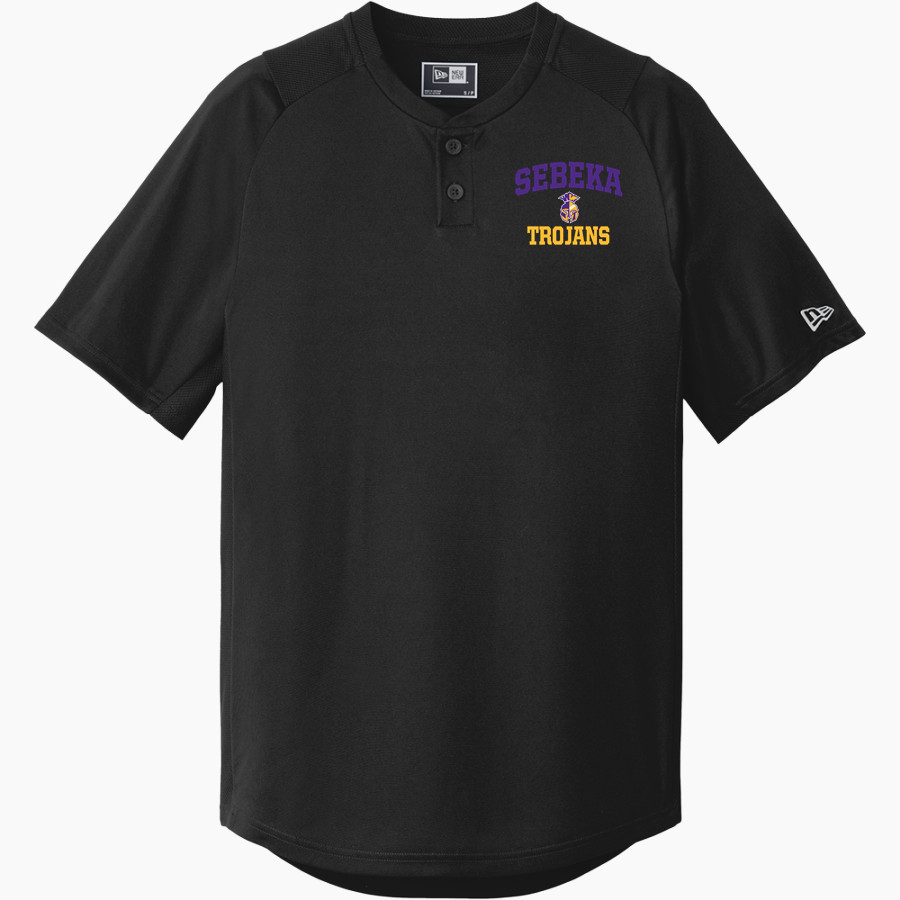 SEBEKA HIGH SCHOOL Trojans Online Store <span class="pdp-name-mascot">SEBEKA TROJANS</span> New Era Men's Diamond Era 2-Button Jersey