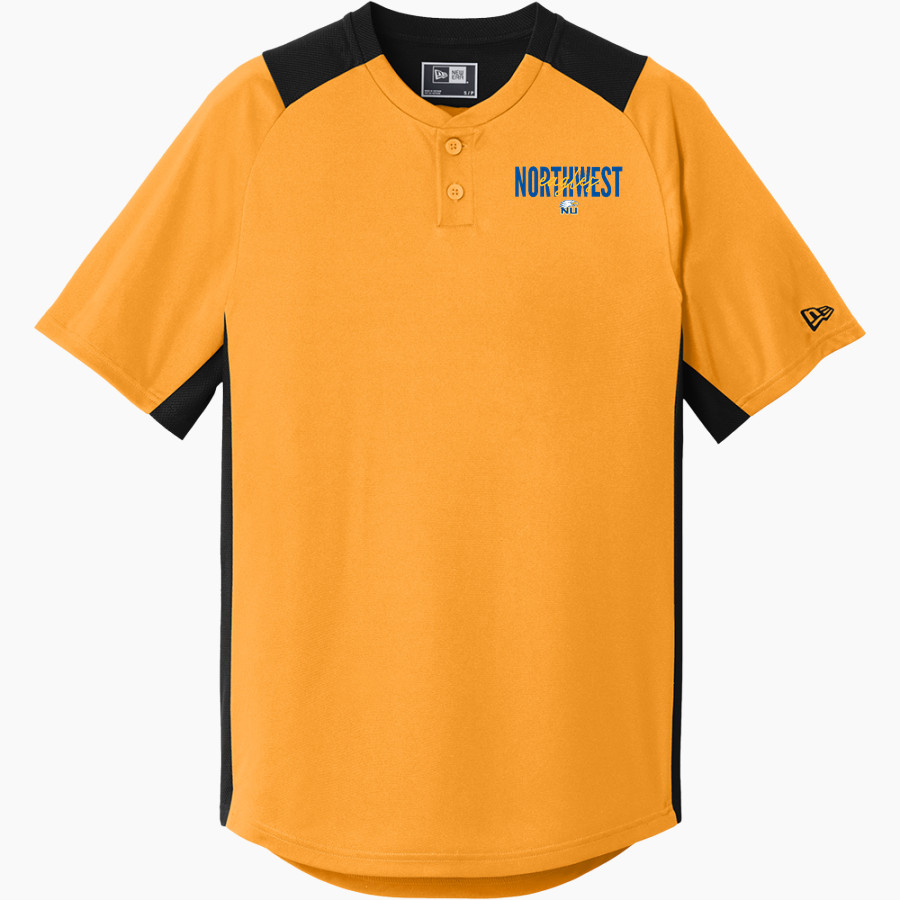 Northwest University Eagles Online Store New Era Men's Diamond Era 2-Button Jersey