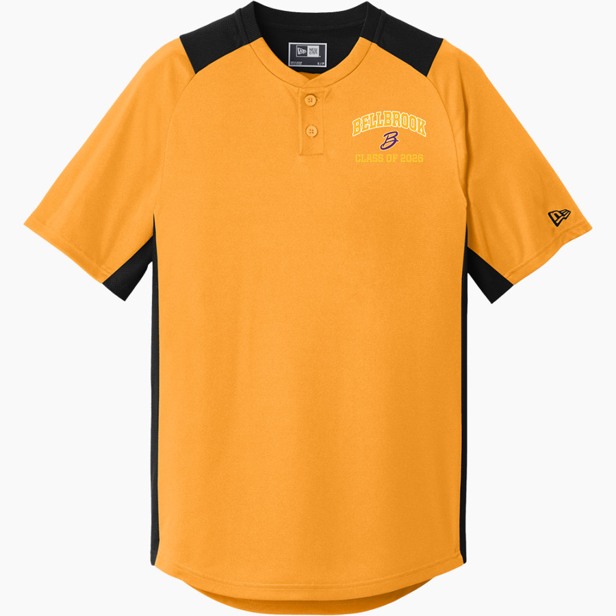 BELLBROOK GOLDEN EAGLES The Official Online Store New Era Men's Diamond Era 2-Button Jersey