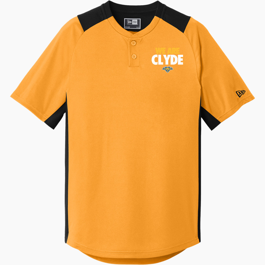 CLYDE HIGH SCHOOL FLIERS <span class="pdp-name-mascot">CLYDE FLIERS</span> New Era Men's Diamond Era 2-Button Jersey