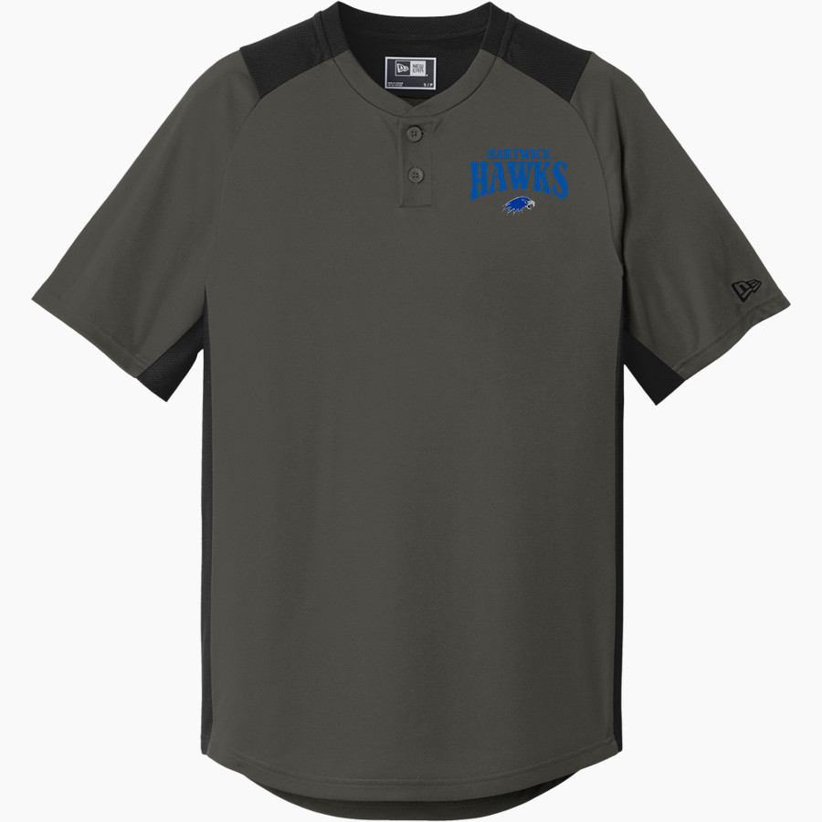 Hartwick Hawks New Era Men's Diamond Era 2-Button Jersey