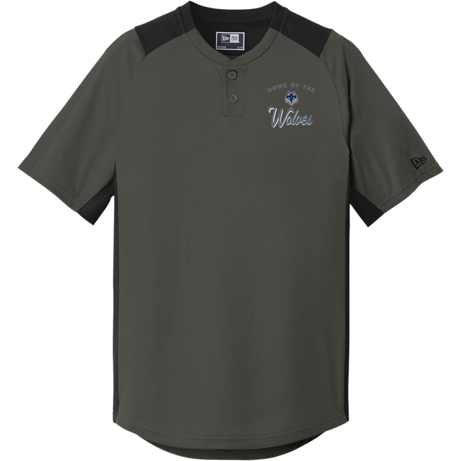 Barker Wolves <span class="pdp-name-mascot">Barker Wolves</span> New Era Men's Diamond Era 2-Button Jersey