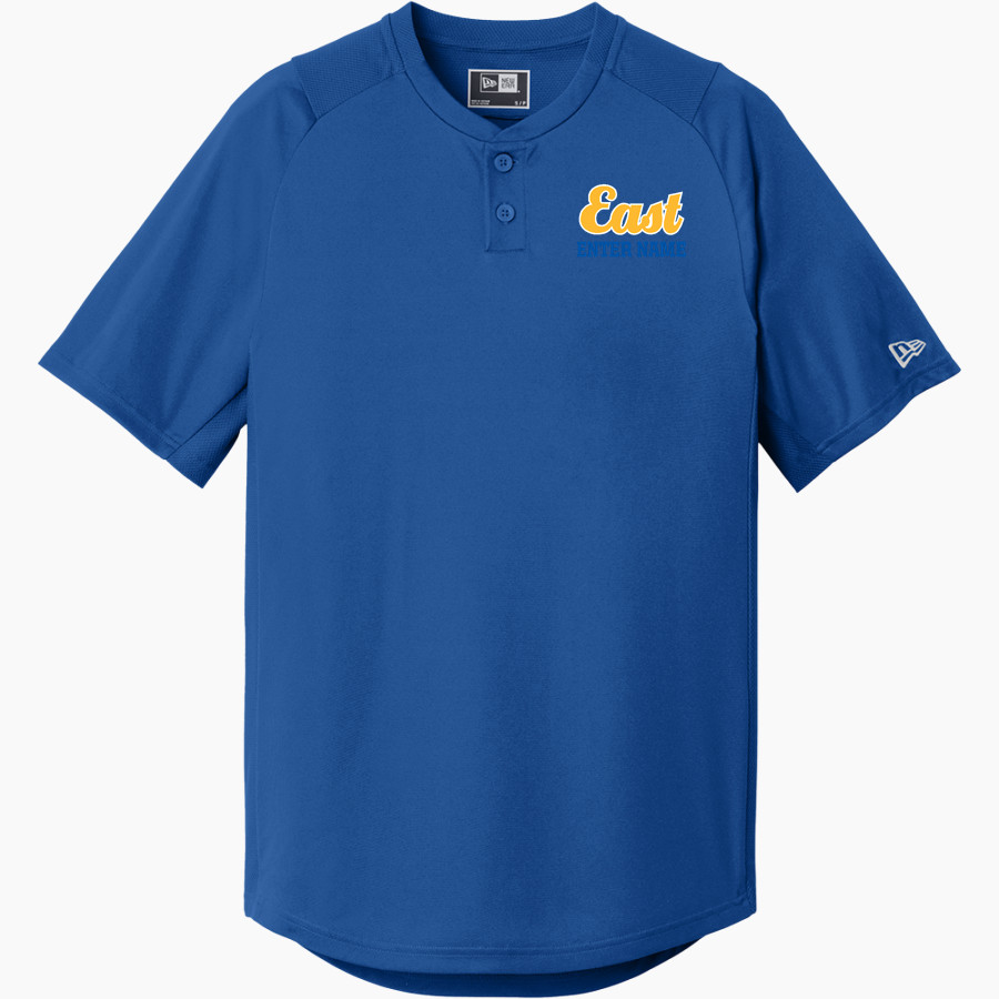EAST NOBLE HIGH SCHOOL KNIGHTS <span class="pdp-name-mascot">EAST NOBLE KNIGHTS</span> New Era Men's Diamond Era 2-Button Jersey