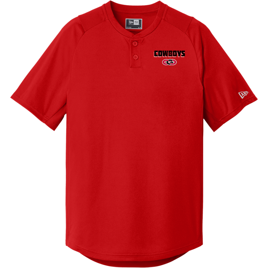 CLARION-GOLDFIELD-DOWS HIGH SCHOOL COWBOYS <span class="pdp-name-mascot">CLARION - GOLDFIELD COWBOYS</span> New Era Men's Diamond Era 2-Button Jersey