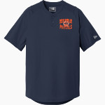 NEW BERLIN HIGH SCHOOL PRETZELS <span class="pdp-name-mascot">NEW BERLIN PRETZELS</span> New Era Men's Diamond Era 2-Button Jersey Front Thumbnail