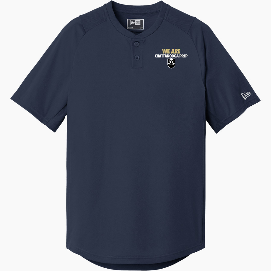 Chattanooga Prep Sentinels New Era Men's Diamond Era 2-Button Jersey