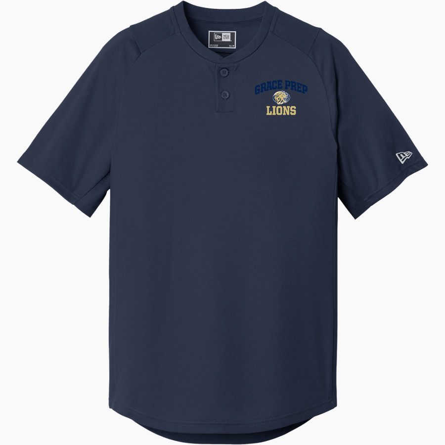 GRACE PREP ACADEMY LIONS <span class="pdp-name-mascot">GRACE LIONS</span> New Era Men's Diamond Era 2-Button Jersey