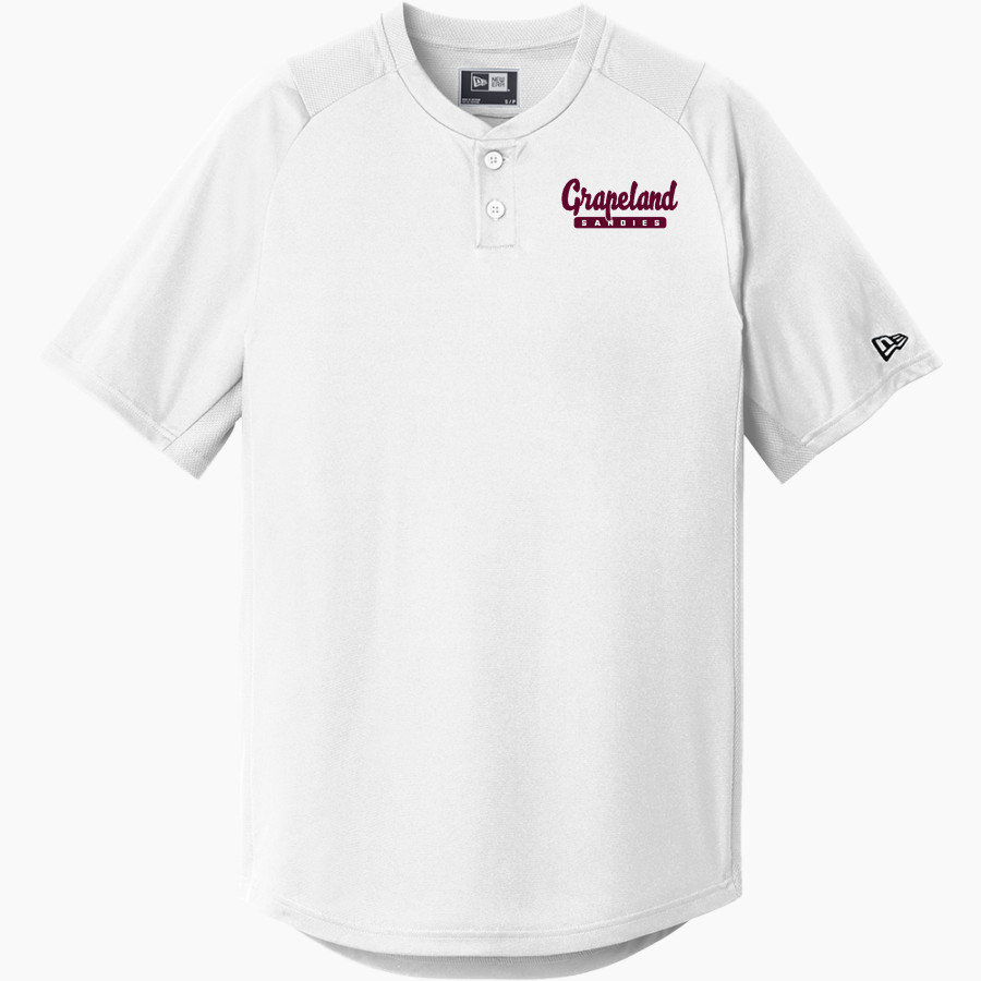 GRAPELAND HIGH SCHOOL SANDIES <span class="pdp-name-mascot">GRAPELAND SANDIES</span> New Era Men's Diamond Era 2-Button Jersey