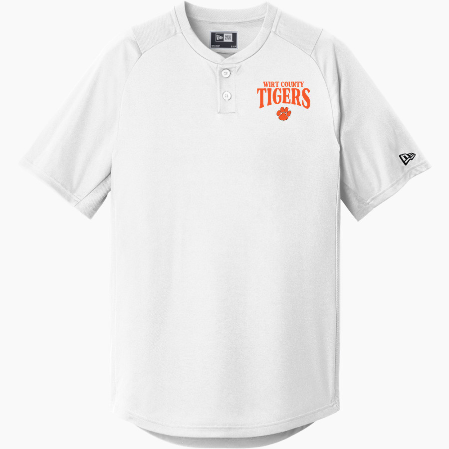 WIRT COUNTY HIGH SCHOOL TIGERS New Era Men's Diamond Era 2-Button Jersey