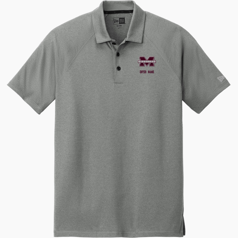 MILLBURY SR HIGH SCHOOL WOOLIES New Era Men's Power Polo
