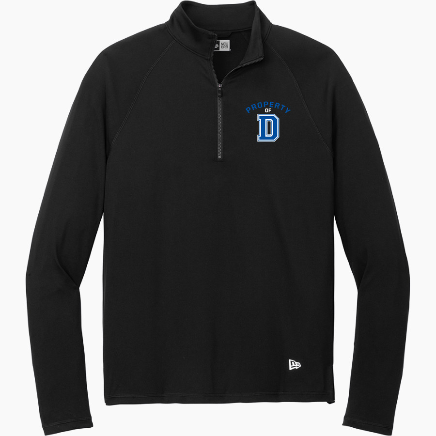 DAVIS SENIOR HIGH SCHOOL BLUE DEVILS <span class="pdp-name-mascot">DAVIS BLUE DEVILS</span> New Era Men's Power 1/2-Zip