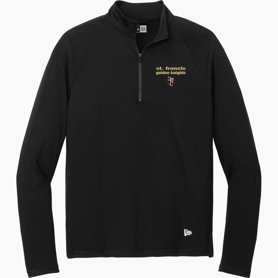 St. FRANCIS HIGH SCHOOL GOLDEN KNIGHTS <span class="pdp-name-mascot">SAINT FRANCIS GOLDEN KNIGHTS</span> New Era Men's Power 1/2-Zip