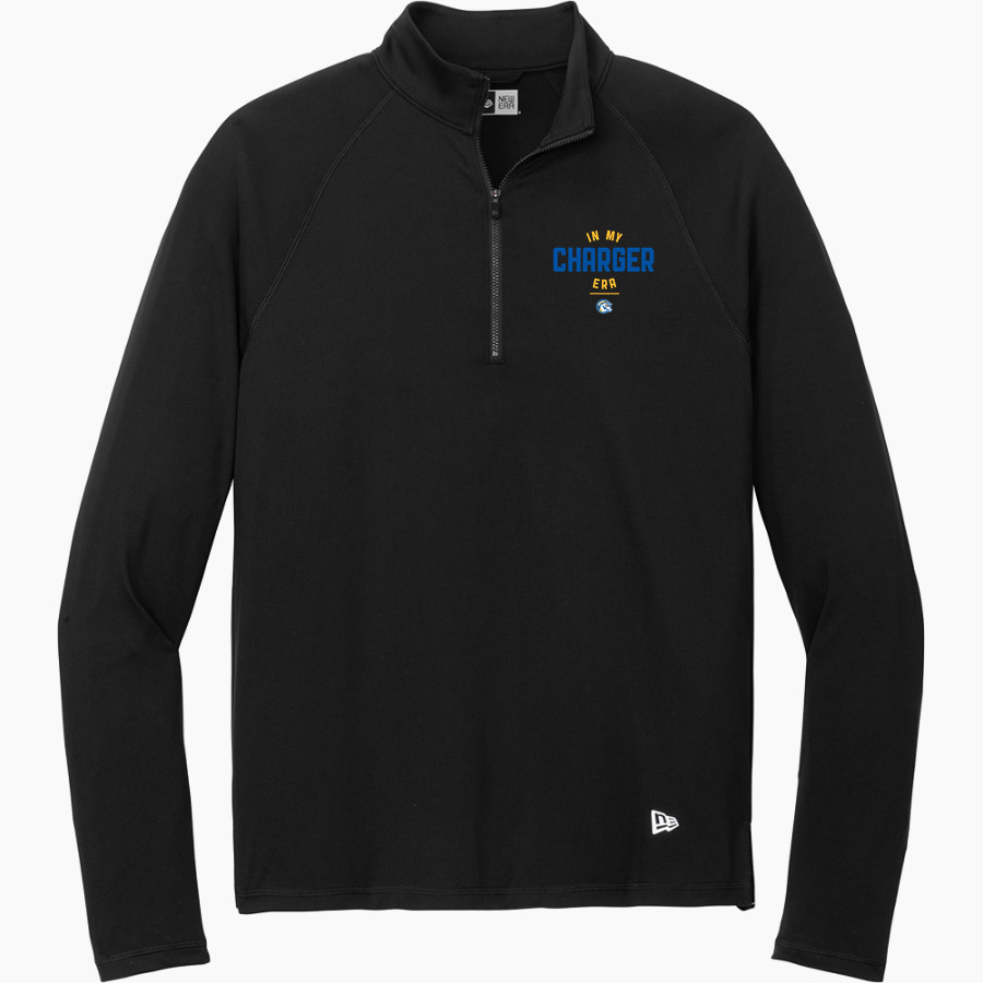 BRIAR CLIFF Chargers New Era Men's Power 1/2-Zip