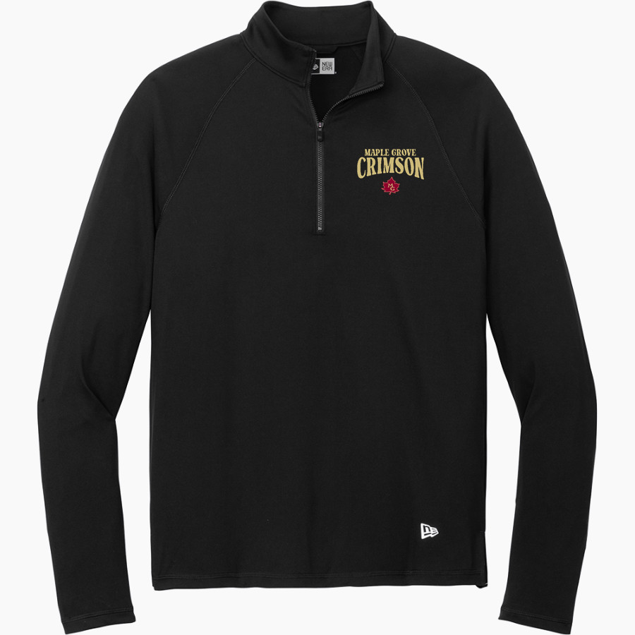 Maple Grove Crimson <span class="pdp-name-mascot">Maple Grove Crimson</span> New Era Men's Power 1/2-Zip