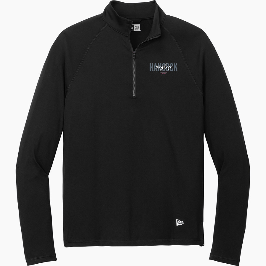 HANCOCK COLLEGE PREP HIGH SCHOOL EAGLES New Era Men's Power 1/2-Zip