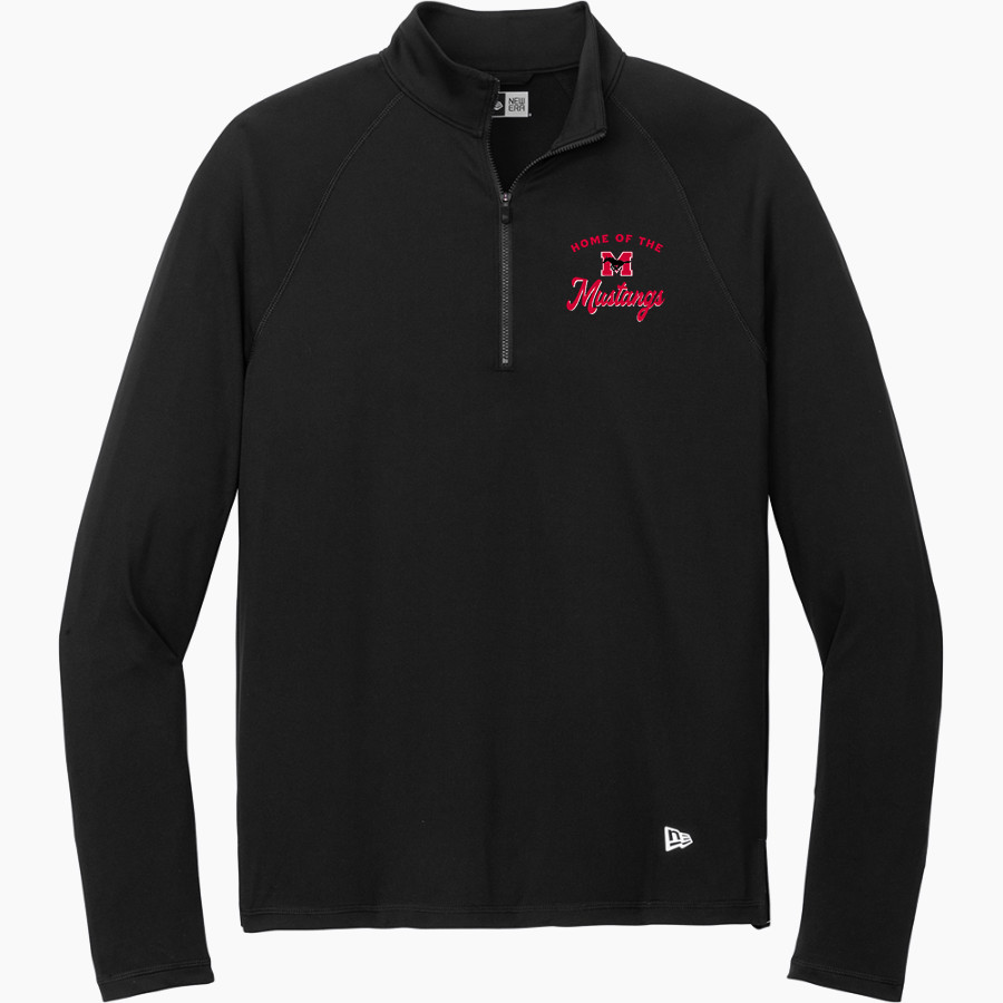 MUNSTER HIGH SCHOOL MUSTANGS <span class="pdp-name-mascot">MUNSTER MUSTANGS</span> New Era Men's Power 1/2-Zip