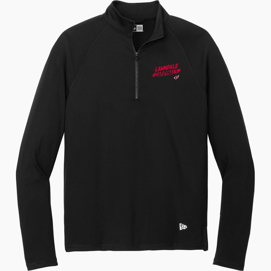 LAWNDALE HIGH SCHOOL CARDINALS <span class="pdp-name-mascot">LAWNDALE CARDINALS</span> New Era Men's Power 1/2-Zip