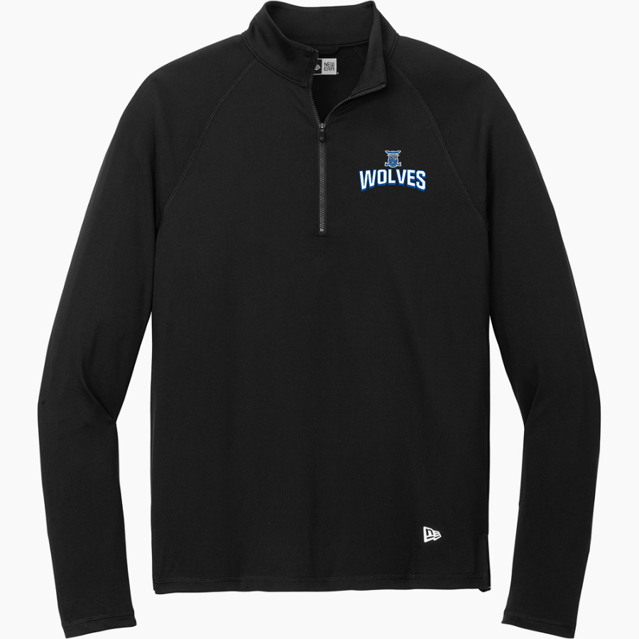 PBS HSA Wolves New Era Men's Power 1/2-Zip