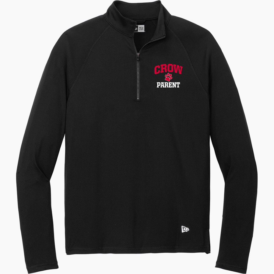 CROW HIGH SCHOOL Cougars Online Store <span class="pdp-name-mascot">CROW COUGARS</span> New Era Men's Power 1/2-Zip