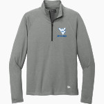 WATER VALLEY HIGH SCHOOL BLUE DEVILS New Era Men's Power 1/2-Zip Front Thumbnail