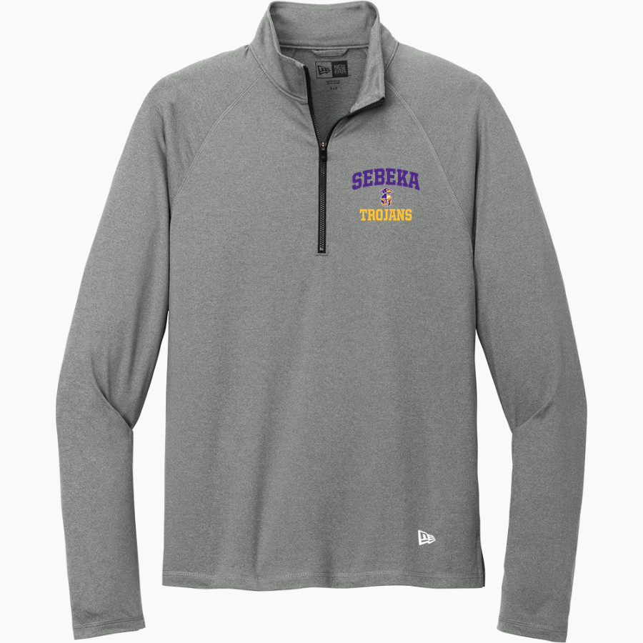 SEBEKA HIGH SCHOOL Trojans Online Store <span class="pdp-name-mascot">SEBEKA TROJANS</span> New Era Men's Power 1/2-Zip