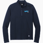 Brooklyn Friends Panthers New Era Men's Power 1/2-Zip Front Thumbnail