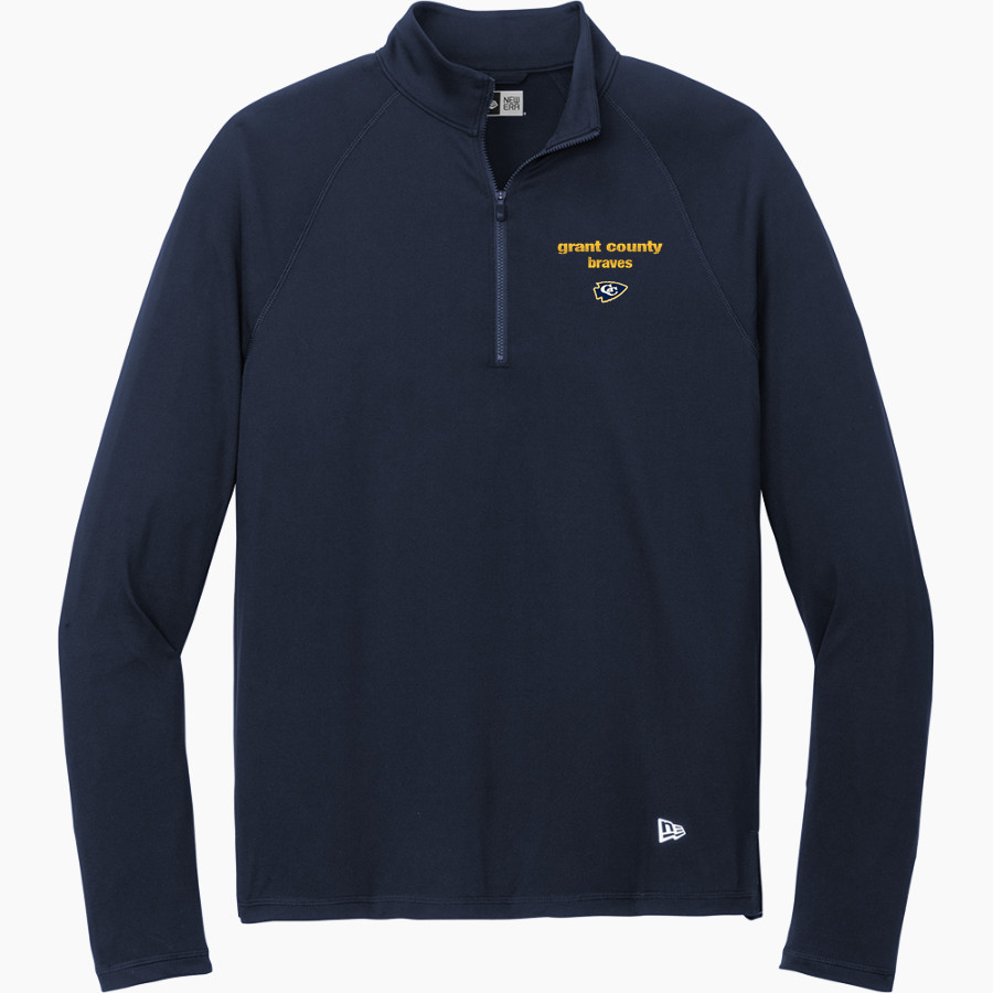 Grant County Braves The Official Online Store <span class="pdp-name-mascot">Grant County Braves</span> New Era Men's Power 1/2-Zip