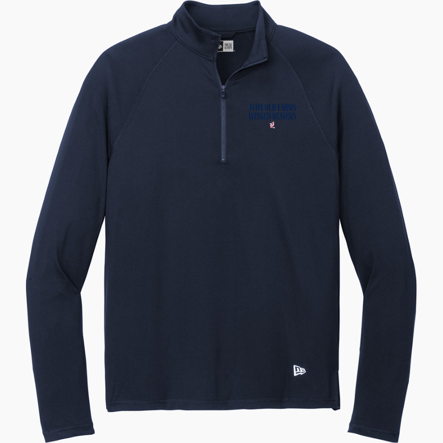 Avon Old Farms Winged Beavers <span class="pdp-name-mascot">Avon Old Farms School Winged Beavers</span> New Era Men's Power 1/2-Zip