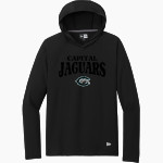 CAPITAL HIGH SCHOOL JAGUARS <span class="pdp-name-mascot">CAPITAL JAGUARS</span> New Era Men's Long Sleeve Power Hoodie Front Thumbnail
