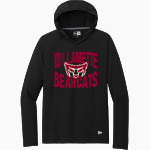 Willamette Bearcats <span class="pdp-name-mascot">Willamette Bearcats</span> New Era Men's Long Sleeve Power Hoodie Front Thumbnail
