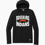 Roseburg Indians <span class="pdp-name-mascot">Roseburg Indians</span> New Era Men's Long Sleeve Power Hoodie Front Thumbnail
