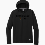 PETTISVILLE BLACKBIRDS ONLINE STORE <span class="pdp-name-mascot">PETTISVILLE BLACKBIRDS</span> New Era Men's Long Sleeve Power Hoodie Front Thumbnail