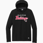 Boiling Springs Middle School bulldogs offical sideline store <span class="pdp-name-mascot">Boiling Springs Bulldogs</span> New Era Men's Long Sleeve Power Hoodie Front Thumbnail