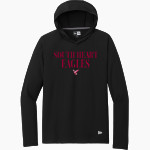 South Heart Eagles New Era Men's Long Sleeve Power Hoodie Front Thumbnail