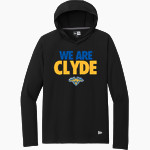 CLYDE HIGH SCHOOL FLIERS <span class="pdp-name-mascot">CLYDE FLIERS</span> New Era Men's Long Sleeve Power Hoodie Front Thumbnail