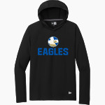 BAKERSFIELD CHRISTIAN HIGH SCHOOL EAGLES <span class="pdp-name-mascot">BAKERSFIELD CHRISTIAN EAGLES</span> New Era Men's Long Sleeve Power Hoodie Front Thumbnail