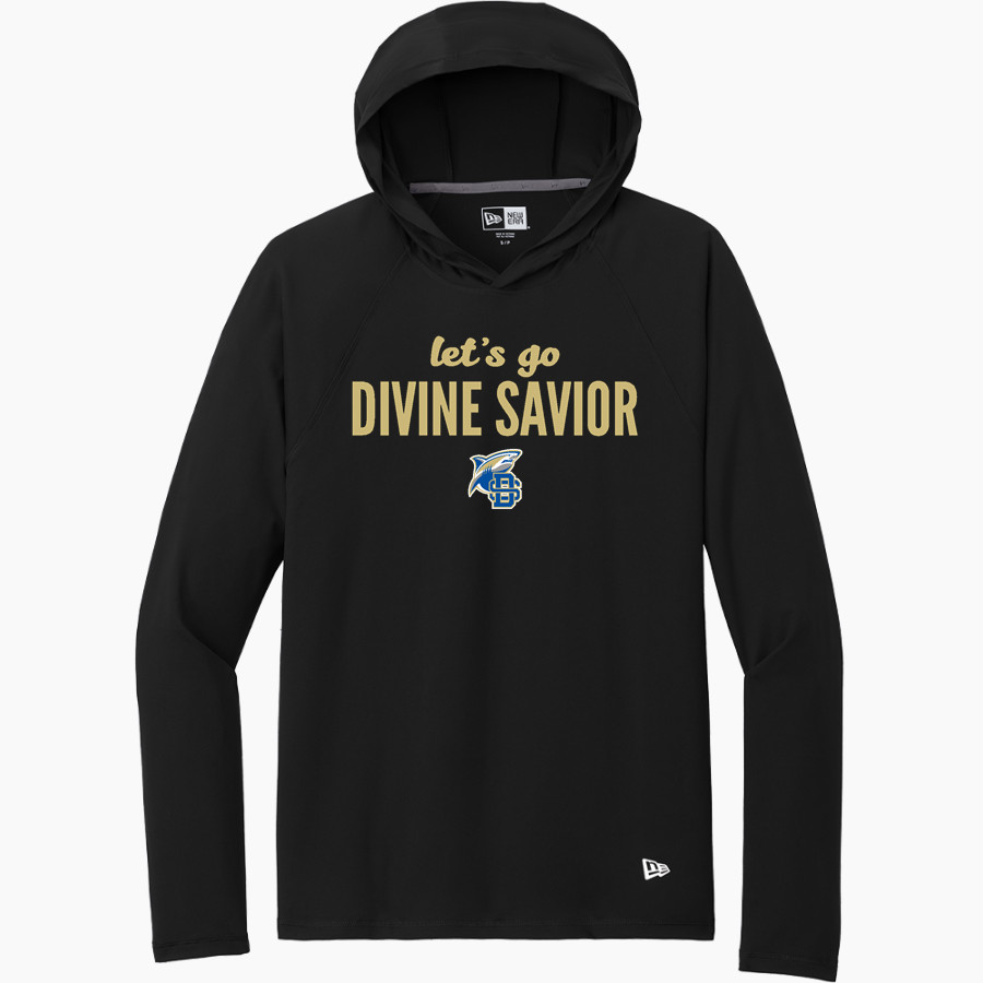 Divine Savior Academy Sharks <span class="pdp-name-mascot">Divine Savior Sharks</span> New Era Men's Long Sleeve Power Hoodie