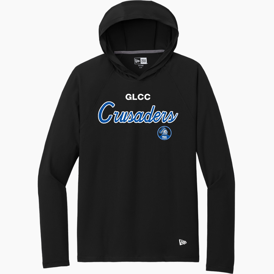 GLCC Crusaders <span class="pdp-name-mascot">Great Lakes Christian College Crusaders</span> New Era Men's Long Sleeve Power Hoodie