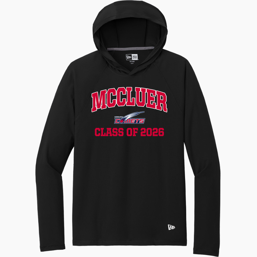 MCCLUER HIGH SCHOOL COMETS <span class="pdp-name-mascot">MCCLUER COMETS</span> New Era Men's Long Sleeve Power Hoodie
