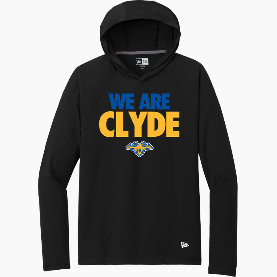CLYDE HIGH SCHOOL FLIERS <span class="pdp-name-mascot">CLYDE FLIERS</span> New Era Men's Long Sleeve Power Hoodie