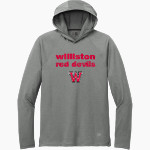 WILLISTON HIGH SCHOOL RED DEVILS New Era Men's Long Sleeve Power Hoodie Front Thumbnail