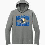 MADISON CENTRAL HIGH SCHOOL BLUE DEVILS New Era Men's Long Sleeve Power Hoodie Front Thumbnail