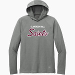 CLARENDON HALL SAINTS New Era Men's Long Sleeve Power Hoodie Front Thumbnail