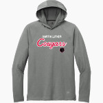 Martin Luther School Cougars <span class="pdp-name-mascot">Martin Luther Cougars</span> New Era Men's Long Sleeve Power Hoodie Front Thumbnail
