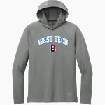 West Tech Panthers New Era Men's Long Sleeve Power Hoodie Front Thumbnail